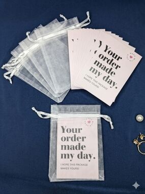 20 Pc Seller Supply Bundle - Small Business Packaging - Bags & Cards